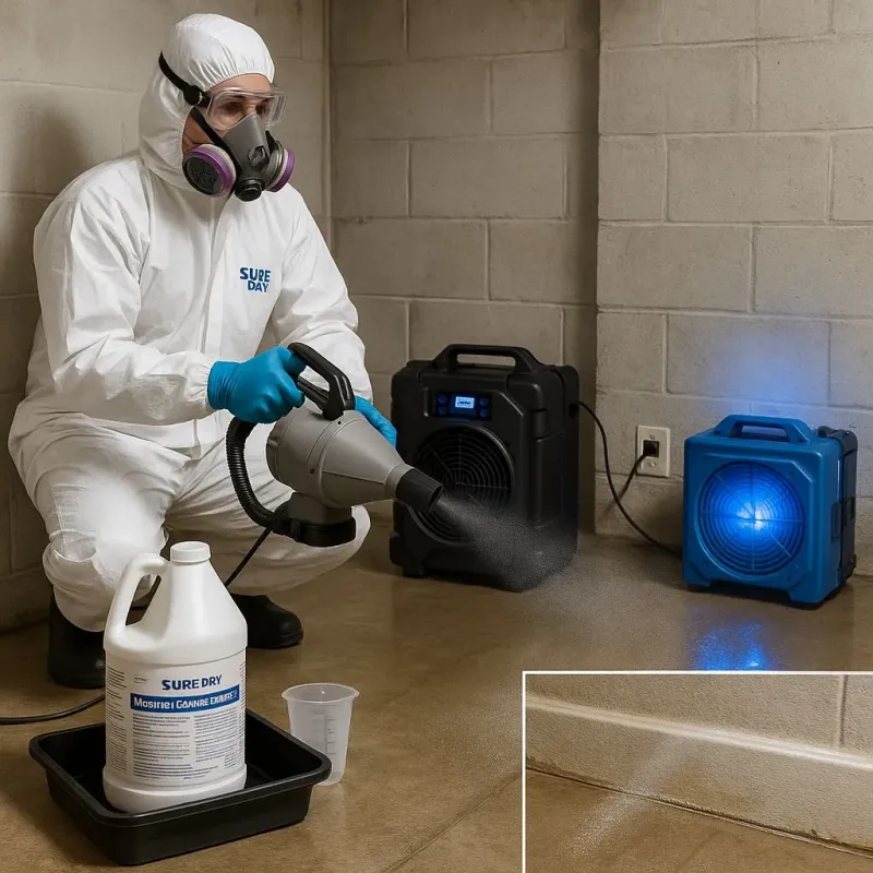 Sanitization and Odor Removal process in Three Rivers, MI