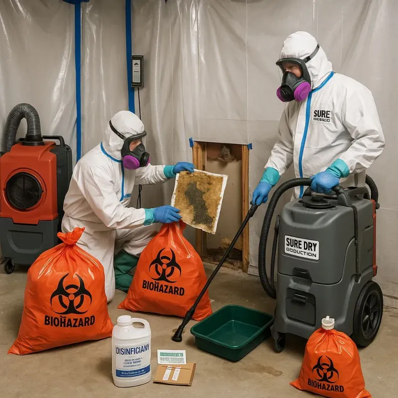 Contaminated Water Handling Protocols process in Three Rivers, MI