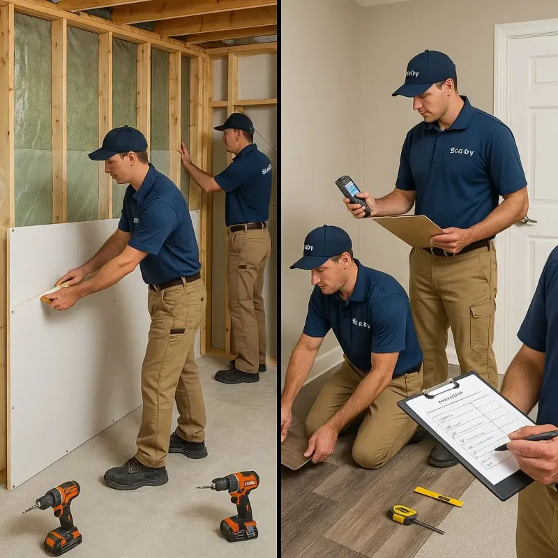 Repairs and Reconstruction process in Three Rivers, MI