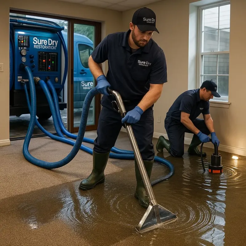 Water Extraction and Removal process in Three Rivers, MI